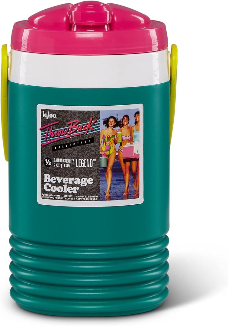 Igloo Retro 1/2 Gallon Jug, (64 Ounces)