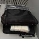 Lekereise Extra Large Cat Carrier for 2 Cats, 2-in-1 Cat Travel Carrier with Litter Box, (20.85" x2) x19.7"x19.7" Pet Carrier with Zipper Locks for Moving Across The Country (No Hammock) - Black