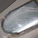 20" Haunted Ghost Mirror with LED Lights & Scary Voice Changer, 20"L x 20"W