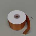 MEEDEE Terracotta Satin Ribbon - 2 Inch Double Faced Orange Ribbon by 25 Yards for Christmas, Thanksgiving, Fall, Wedding, Flower Bouquet