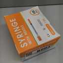 100 Pack 1ml Syringes with Needle-30Ga 5/16 Inch, Individually Sealed Packaging