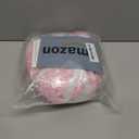 Vocander Pink Bed Skirt Queen Size 14 Inch Drop, Elastic Wrap Around Dust Ruffle Bed Skirting Easy to Put, Adjustable Tailored Bedskirts Fade & Wrinkle Resistant