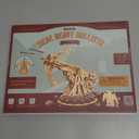 Rowood 3D Wooden Puzzles Catapult Kit for Adults, DIY Catapult Mechanical Wooden Model Kits Toys to Build for Adult, Cool Birthday Gift Choice