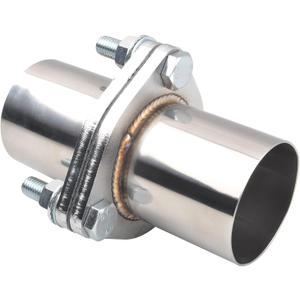 Exhaust Flange Bolts Quick Fix Repair Pipe Kit w/Gasket & Hardware, 2.5'' Inch OD 3 Bolts T304 Stainless Steel Universal Flange Replacement Kit Exhaust Flange Bolts Quick Fix Repair Pipe Kit w/Gasket & Hardware, 2.5'' Inch OD 3 Bolts T304 Stainless Steel Universal Flange Replacement Kit