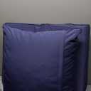 downluxe Outdoor Chair Cushions 24x24 with Removable Cover, Waterproof Patio Furniture Cushions, Deep Seat Cushions for Outdoor Furniture with Backrest for Sofa, Couch and Patio Chairs, Navy