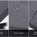Portable Monitor Case Compatible with 18-18.5 Inch Most Large Portable Monitor Protective Sleeve Storage Bag, Space Grey(NOT FIT 18 INCH Laptop)