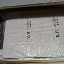 Sweetcrispy 8 Drawer Fabric White Dresser for Bedroom, Tall Double Dresser, 11.8"D x 30.9"W x 36.4"H