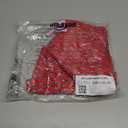 Amazon Essentials Boy's Quick Dry Swimming Board Shorts Swim Trunks (Medium, Lilac Red Crocodiles)