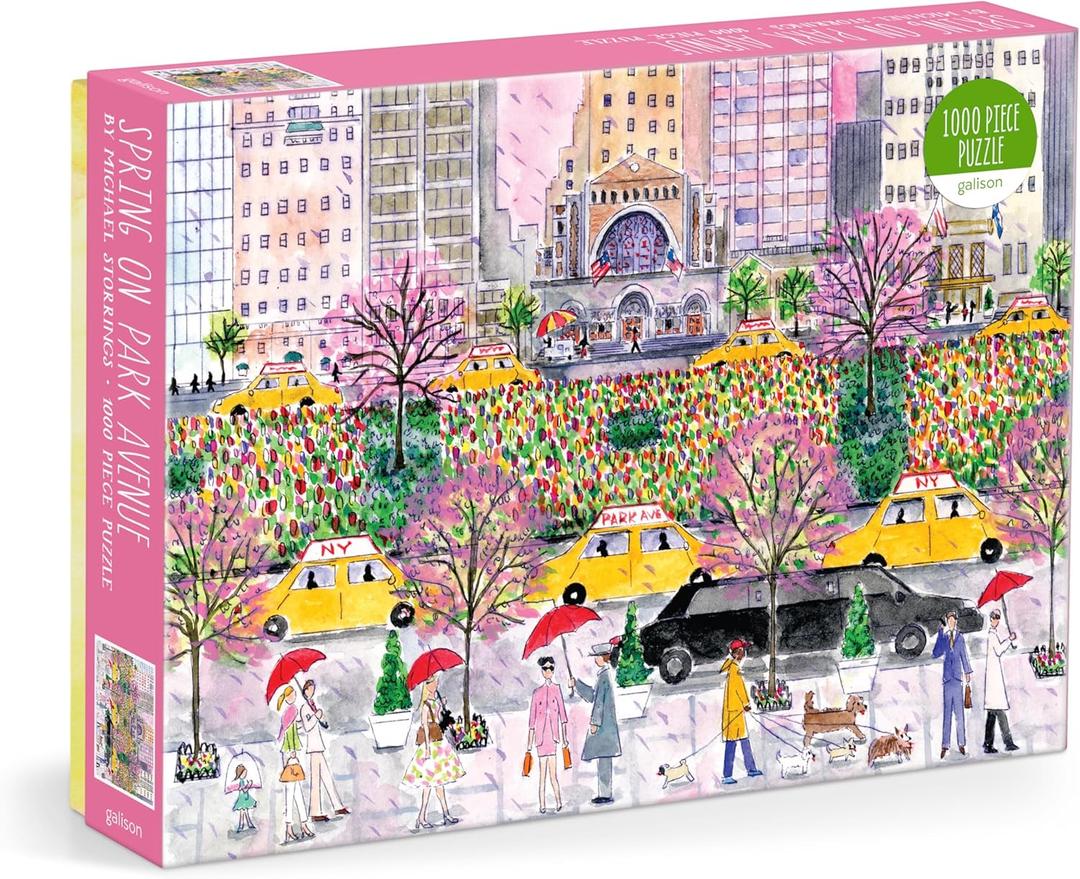 Galison, Puzzle Spring On Park Avenue 1000 Piece