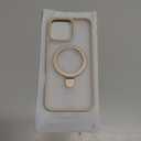 CASEKOO Ultra-Magnetic Stand for iPhone 16 Pro Max Case [Military Drop Protection] [Compatible with MagSafe] Shockproof Translucent Matte Slim Ring Holder Case for iPhone 16 ProMax 6.9", Gold