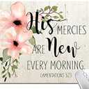 Hokafenle Square Mouse Pad, Inspirational Quote Mouse Pad with Floral Design, Motivational Mouse Mat Waterproof Mousepad Non-Slip Rubber Base Mouse Pads for Office Laptop