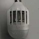 Bug Zapper Light Bulb, 2 in 1 Mosquitoes Killer Lamp Led Electronic Insect & Fly Killer, Porch Light for Entryway, Doorway, Corridor, Balcony and Patio (White)