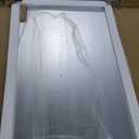 Amorho 60x36 Inch Bathroom Mirror Silver, Thick Metal Framed Wall Mirrors for Over Sink, Brushed Nickel Mirror Perfect for Bedroom, Living Room, Entryway, Rectangle (Horizontal/Vertical)