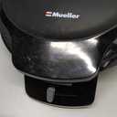 Mueller Heart 5 Waffle Maker, Waffle Iron, Adjustable Browning Control & Nonstick, Cool Touch Handle, Easy to Clean, Small Kitchen Appliances