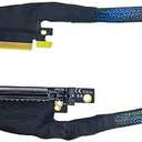 JMT PCIE 4.0 X16 Extension Cable 32GBS GEN4 Braided Mesh Harness Riser for AI Server Graphics Card Bendable GPU Adapter (30cm,16AD4 Right-Right)