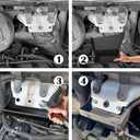 Cowl Drip Tray for ProMaster Vans, Windshield Leak Fix, Engine Bay Water Collector, No-Drill Easy Installation