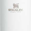 Stanley Adventure-To-Go Vacuum Bottle 17 oz | Wide Mouth with Leakproof Cup Lid | Keep Drinks Hot or Cold | Packable for Travel | Insulated Stainless Steel TherThermal Bottle os | BPA-Free | Frost