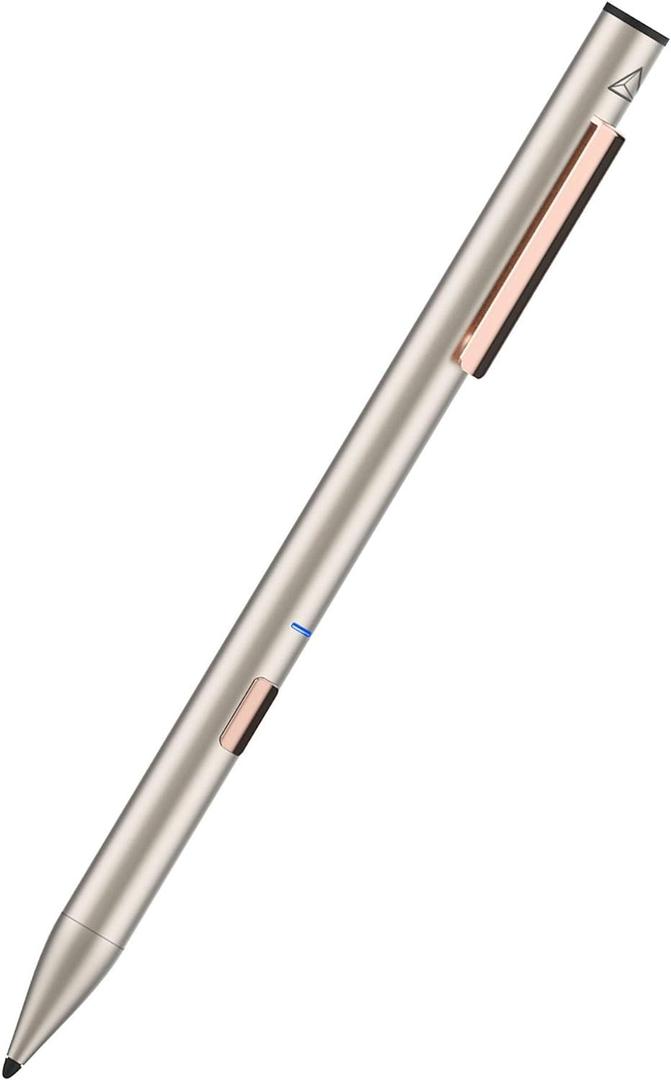 Adonit Note (Gold) Stylus Pen for iPad Writing/Drawing with Palm Rejection, Active Pencil Compatible with iPad Air 4/3rd gen, iPad Mini 6/5th gen, iPad 9/8/7/6th gen, iPad Pro (2018-2021),11/12.9"
