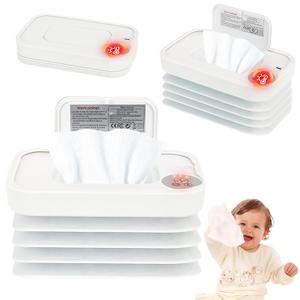 2 x 2026 New Baby Wipe Warmer and Baby Wet Wipes Dispenser | Foldable Portable Large Capacity Baby Wipes Warmer for Babies | Innovative Foldable Design | Fast and Even Heating Diaper Wipe Warmer