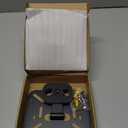 lasuroa Projector Foldable Stand, Mini Projector Mount for Desktop/Ceiling/Wall, Adjustable Holder Compatible with QKK, DR.J, DBPOWER, Anker, AAXA, Jinhoo, PVO, TMY (Black)