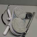 Cordless Electric Spin Mop, Electric Floor Cleaner with Water Sprayer & LED Headlight, 50mins Working Time, 290ml Water Tank, Adjustable Tube, Self-Propelled Multi-Surfaces Floor Mop for Home Cleaning