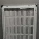 HVAC Premium 22 x 18 Duct Opening Steel Return Air Filter Grille, for 1-inch Filter, Removable Door, Flat Stamped HVAC Vent Cover Grille, Outer Dimensions 24.5 x 20.5