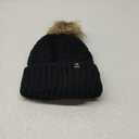 Lou Lux, One Size, Winter Hat with Light Brown Pompon, Partially Lined 