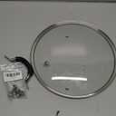 10.25 Inch Tempered Glass Lid Compatible with 10-10.25 Inch Lodge Cast Iron Skillet and 5 Quart Dutch Ovens