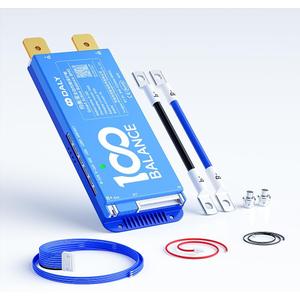 DALY BMS 150 Amp Active Balance 1A 4S-8S Build in Bluetooth Cell Balancing Smart PCB Battery Protection Board for Li-ion LiFePo4 LTO Lithium Battery Pack
