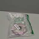 MOLN HYMY Large Weekly Pill Organizer, Girly Pill Box 7 Day, Purple Pink Daily Vitamin Holder for Fish Oil/Medicine/Supplements