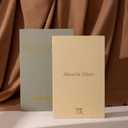 Linen Decorative Books -Set of 2 Minimalist Coffee Table Boxes with Hidden Storage,Fake/Faux Book Boxes for Bookshelf &Mantel Decor | Modern Home Decoration,Photo Storage &Keepsake Box