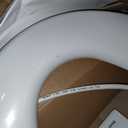 SmartBidet SB-2400 Advanced Electric Smart Bidet Slim Profile Seat in Elongated White with Remote Control, LED Night Light, Stainless Steel Nozzle, Heated Seat, Warm Dryer