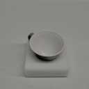 Creano XXL Porcelain Coffee Dripper Stone Grey - Ceramic Cone Brewer - Pour Over Coffee Maker - Filter Size 4 - huge and heavy quality 800gr/28oz - 6 Colours availeble (Gray)