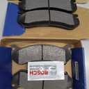 BOSCH BE785H Blue Ceramic Disc Brake Pad Set With Hardware - Compatible With Select Cadillac Escalade; Chevrolet Avalanche, Express, Silverado, Suburban, Tahoe; GMC Savana, Sierra, Yukon, XL + More