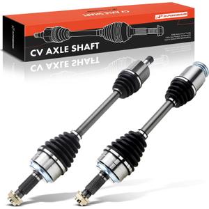 A-Premium Pair (2) Front CV Axle Shaft Assembly Compatible with Honda Pilot 2009-2011 3.5L & Acura MDX 2007-2009 3.7L, Driver and Passenger Side, Replace# 44305STXA02, 44306STXA02