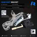 68470756AA Steering Column Gear Shift Bracket w/Sensor Compatible with Dodge Ram 1500 2009-2021 Ram 2500 3500 2010-2018 Replace# 5057506AH 5057506AC 5057506AD 5057506AE 5057506AF 5057506AG