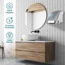 modunful Hand Dryers for Bathrooms Commercial, Electric Hand Dryer Touchless, Extra Quiet Low Noise(40db), Wall Mounted Type(1600W) (Silver)