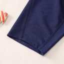 MODNTOGA Boy's Swim Jammers Solid Team Swimwear Big Kid Practice Athletic Swimsuit Youth Competition Cap and Shorts 2pcs Set