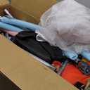 55" Toddler Mini Trampoline for Kids, Indoor Outdoor Toys with Swing, 440lbs Baby Kids Trampoline, Gymnastics Bar, Birthday Gifts for Boy Girl Age 1-8 (Pink-Blue)