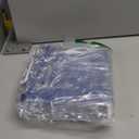 Masirs Clear Tote Bag Stadium Approved - Mesh Pockets Shoulder Straps Zippered Top Perfect for Work Games Concerts