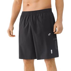 Cosmolle Men's 7" Quick-Dry Hiking Shorts UPF50+ Reflective, Lightweight 3 Zipper Pockets Stretch for Running Gym Outdoor