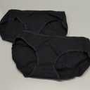 INNERSY Women's Underwear Cotton Hipster Panties, 2 Pack Large