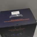 Ultra Quiet Watch Winder for Automatic Watches, Safe Bedroom Double Watch Winder with Near 0dB Motor & Stable DC Adapter for Watch Collection (Black Walnut)