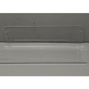 2 PCS Floating Clear Shelves 60"x7" 