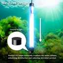 55W Pond UV Light for 500-5000 Gallon, Aquarium UV Light, UV Water Clarifier for Pond, Cold Plunge, Koi Pond, Aquarium, Swimming Pool and Fish Tank for Algae Control
