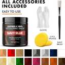FORTIVO Leather Recoloring Balm, Color Restorer, Scratch Remover, Couch Paint and Repair, Leather Balm for Couches