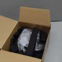 Epakh 30 Pcs Arm Badge Holder Armband ID Card Holder with Hook and Loop Fastener Clear Plastic Name Tag Badge Carrier, Universal Size(Simple Strips,Black)