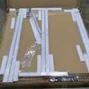 maxtek Rolling Whiteboard, 96x48 Large Double-Sided White Board Dry Erase on Wheels, Giant Magnetic White Board Standing for Office, School, Home Office, Homeschool