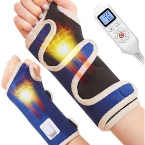 JOBYNA Heating Pad for Wrist Pain, 30S Fast Heat Heated Wrist Wrap, 86-158, 10-90Min Auto Shut Off, Suitable for Arthritis, Carpal Tunnel Relief, Sprains Trigger Thumb