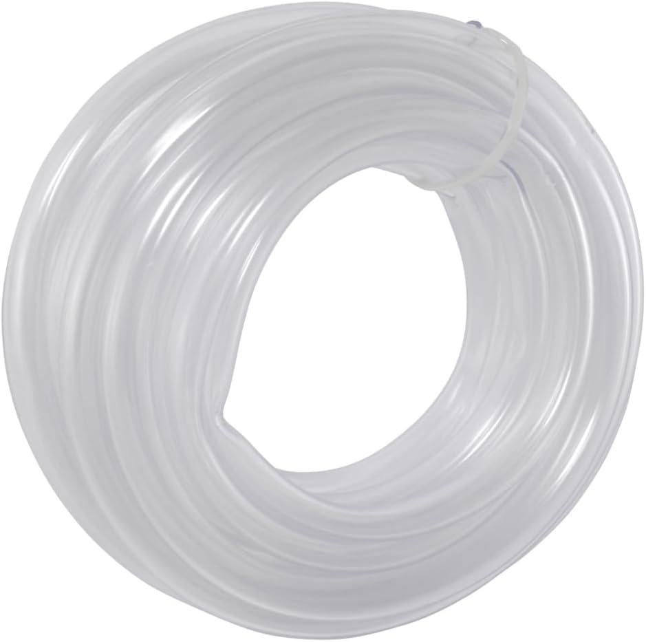 Eastman 3/8 Inch ID (1/2 Inch OD) PVC Clear Vinyl Tubing, 20 Foot Length, 98566